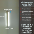 Ultra-thin smart LED light with human motion sensor