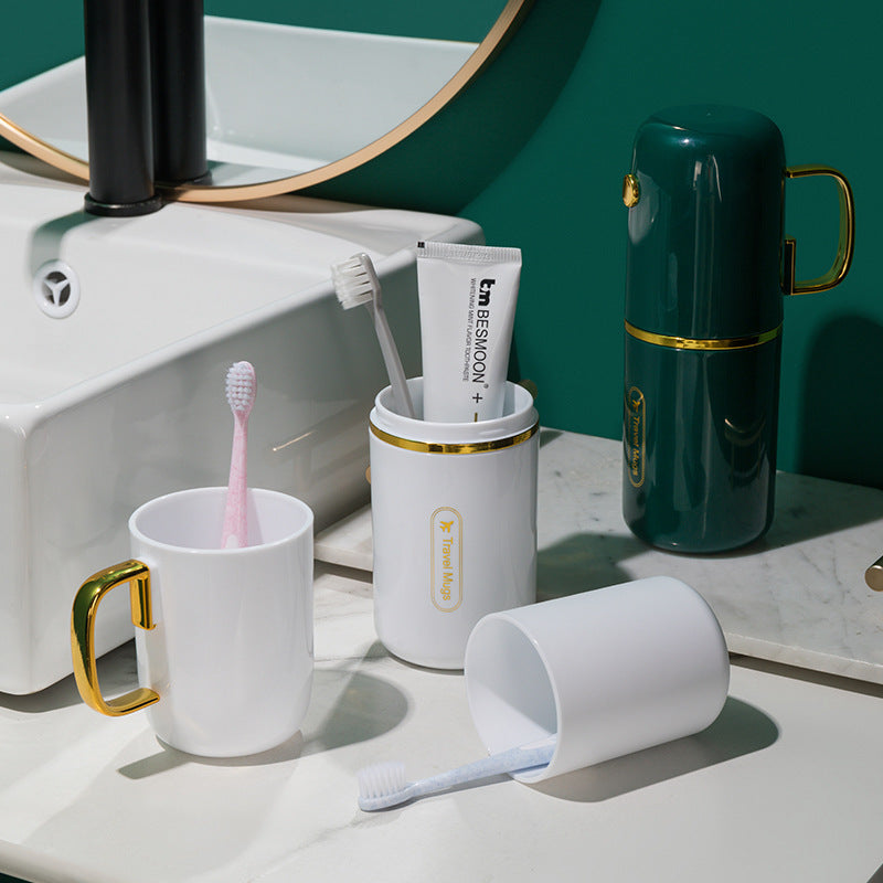 Multifunctional Portable Oral Care Storage Cup Set
