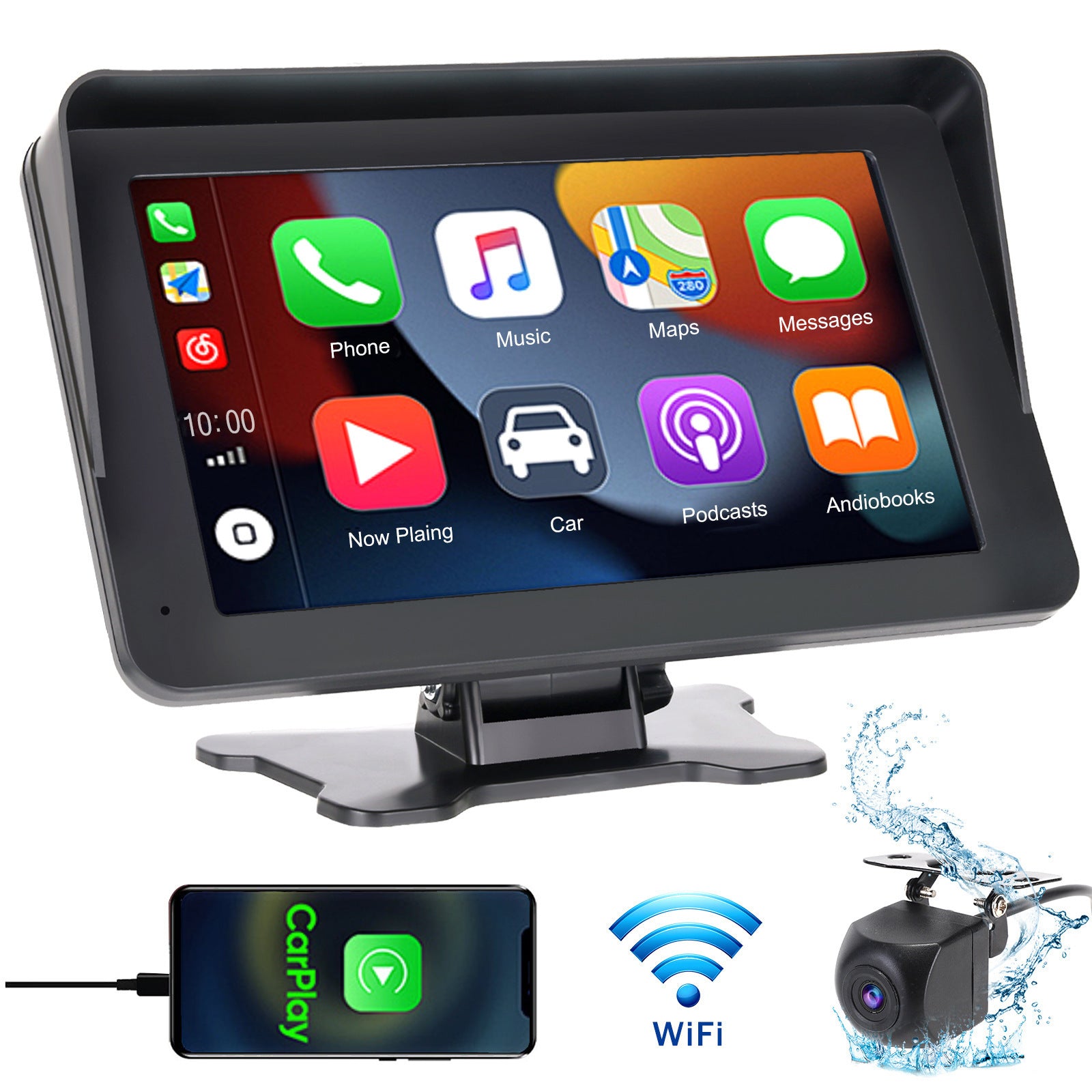 7inch Wireless Carplay Navigation Device