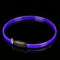 LED Light Up Dog Collar with Reflective Safety