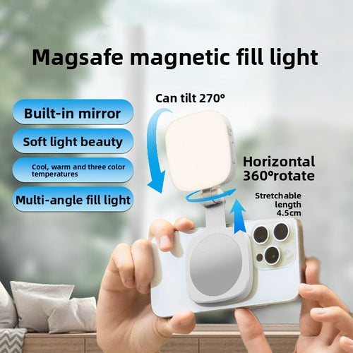 Adjustable Magnetic Phone Fill Light