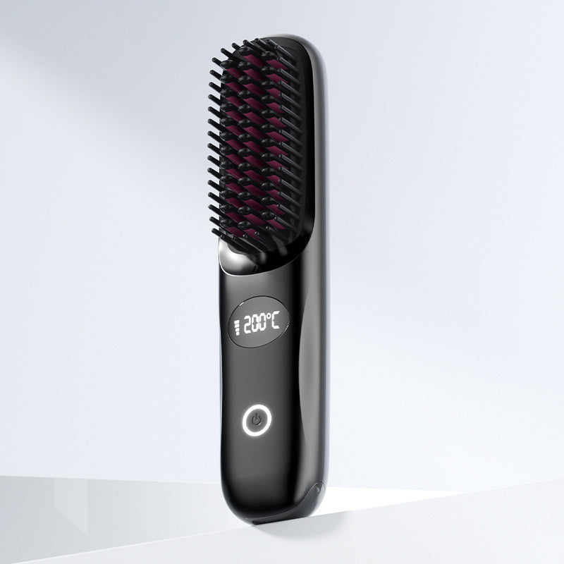 Rechargeable Hair Straightening Comb