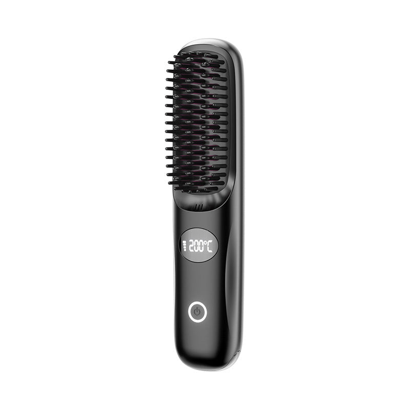 Rechargeable Hair Straightening Comb