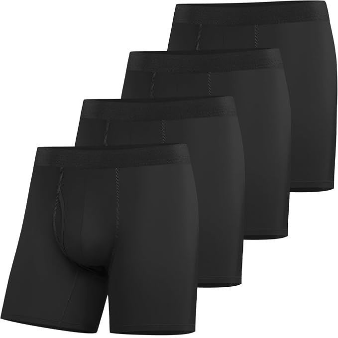 3pcs Open-Front Men's Breathable Sports Underwear